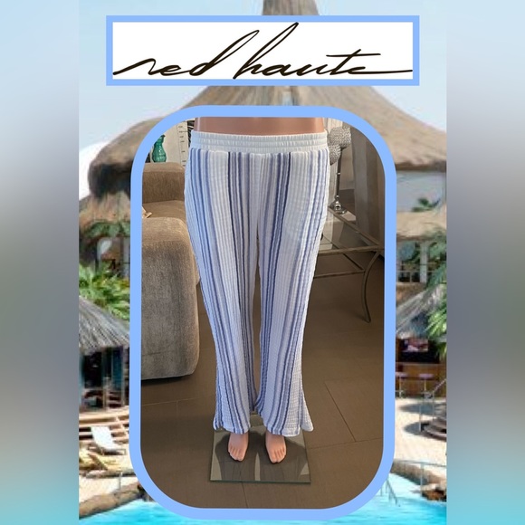 🆕 ❤️🔥Red Haute Wide Leg Pant - Picture 1 of 11